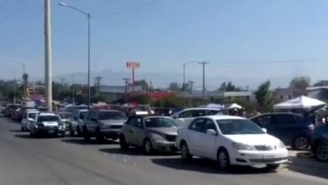 VIDEOS: Así se ven los tianguis de Tijuana, prohíben caminar sin cubrebocas
