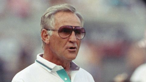 Don Shula, leyenda de los Dolphins y la NFL, murió a los 90 años