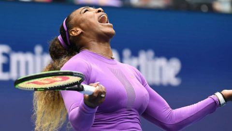VIDEO: Serena Williams, así entrena consigo misma