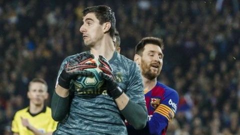 "Sería injusto que el Barcelona fuera campeón": Courtois