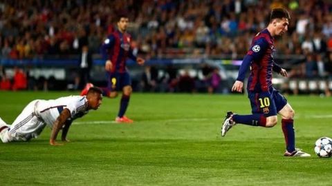 Boateng responde a críticas de cuando Messi lo humilló