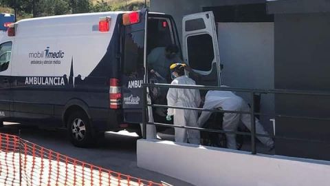 Trasladan pacientes con COVID-19 al Auditorio de los Zonkeys