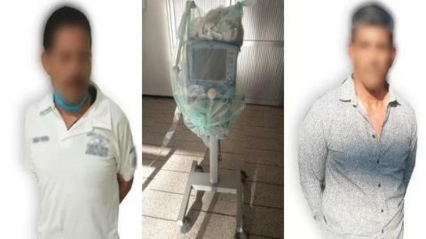 Vestido de doctor intentaba robar ventilador respiratorio en Culiacán