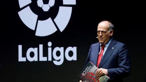 Presidente de LaLiga: "Me gustaría empezar el 12 de junio, pero no sé fecha"