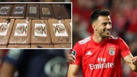 Incautan paquetes de cocaína en Manzanillo con escudo del Benfica