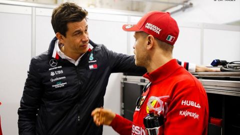 Toto Wolff y Mercedes considerarán a Sebastian Vettel para 2021