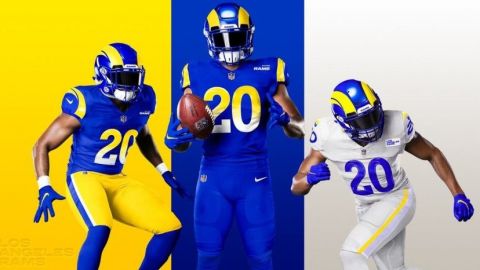 Rams presentan nuevos uniformes