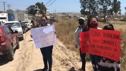 Crisis en fraccionamiento de Ensenada