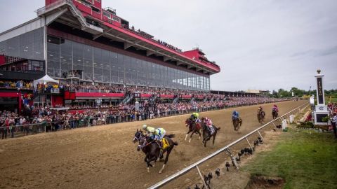 Reprograman la carrera Preakness Stakes, de la Triple Corona