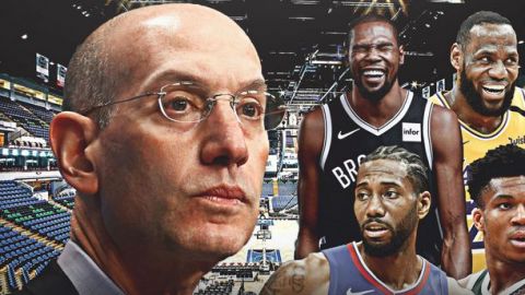 NBA busca alternativas para llenar sus campos de juego