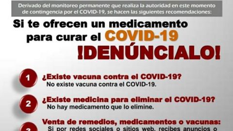 Fraude: venden falsas curas contra el coronavirus