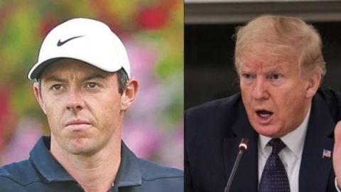 Trump le responde a McIlroy, quien lo criticó por el coronavirus