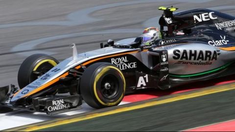 Pérez notó "el día uno" los problemas de dinero de Force India