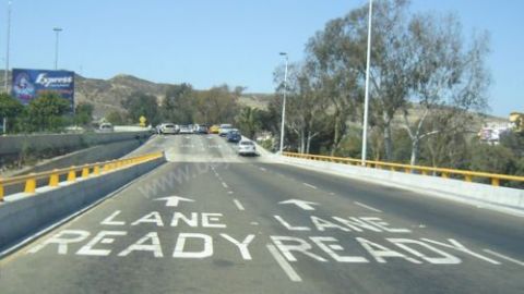 Habrá cruce parcial en la Ready Lane de San Ysidro