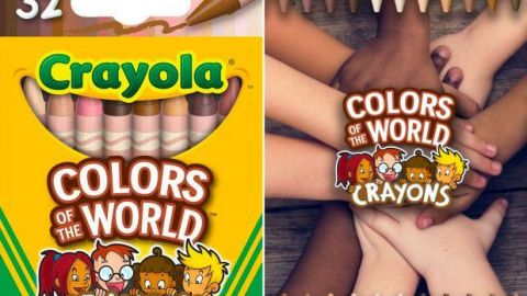 Crayola lanza colección con distintos tonos de piel del mundo