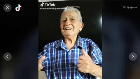 Conoce a Rodolfo Velasquez el viejito más popular de Tik Tok