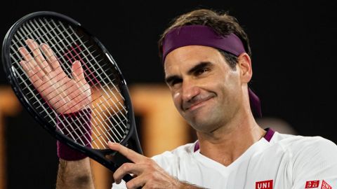 Roger Federer: No estoy entrenando, no veo una razón