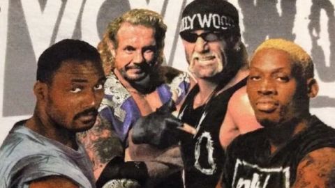 El día que Dennis Rodman y Karl Malone lucharon en la WCW