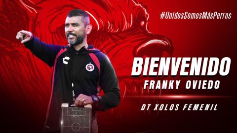 Franky Oviedo, nuevo DT de Xoloitzcuintles Femenil