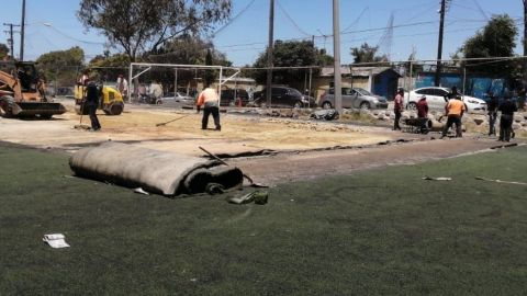 Rehabilitación de Unidad Deportiva Parque Azteca beneficia a 30 mil usuarios