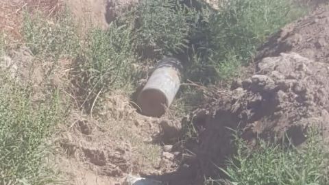 Encuentran uno de los tanques de Gas Cloro en el Ejido Toluca