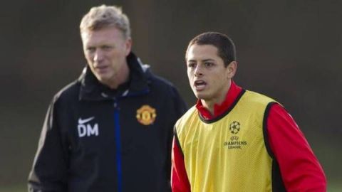 "Chicharito" Hernández habla sobre su extécnico David Moyes