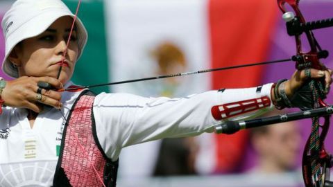 Aída Román competirá en torneo virtual de tiro con arco