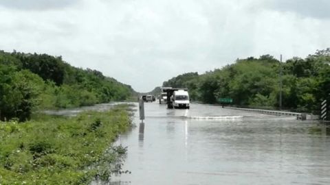 Tormenta tropical "Cristóbal" provoca inundaciones en varios estados