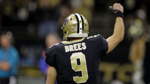 Drew Brees no quiere protestas en las ceremonias de la NFL