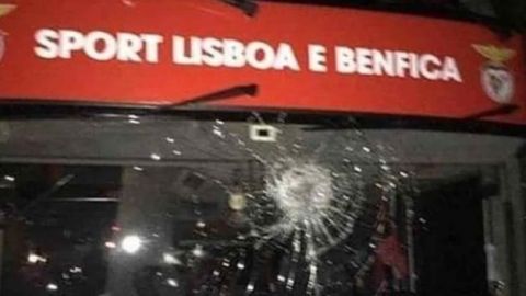 Autobús del Benfica sufre ataque con piedras