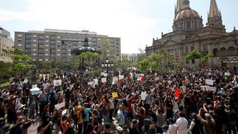 Anuncian liberación de manifestantes en nueva jornada de protestas en México