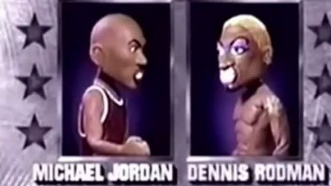 Nostalgia por Jordan y Rodman revive pelea en "Celebrity Deathmatch"
