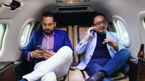 Diputado federal Héctor Cruz viaja como millonario