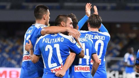 Napoli sin "Chucky", avanza a la final de la Copa Italia
