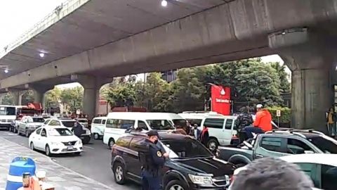 VIDEO: Taxistas protestan en varios puntos de la CDMX
