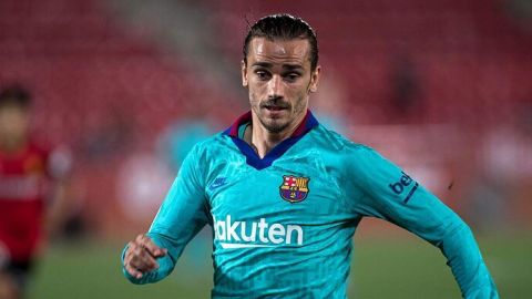 Setién defiende el trabajo de Griezmann con el Barcelona