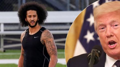 Donald Trump apoya que Colin Kaepernick vuelva a la NFL