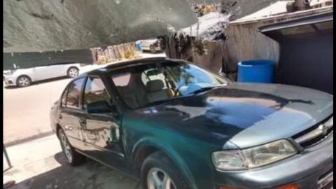 APOYO A LA COMUNIDAD: Auto robado en Tijuana