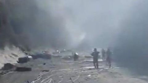 Accidente provoca nube tóxica en autopista Puebla-Veracruz