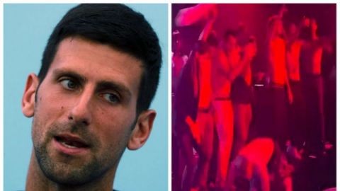 Novak Djokovic es captado en plena fiesta durante la pandemia