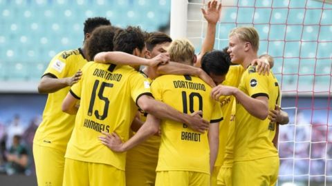 Con goles de Haaland, Dortmund asegura el 2do puesto