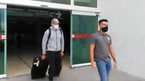 VIDEO: Gibran Lajud ya está en Torreón para unirse a Santos