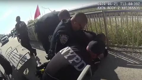 Suspendido un policía de Nueva York por usar una llave de estrangulamiento