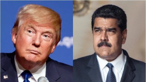 Trump dice que solo se reuniría con Maduro para negociar su salida del poder
