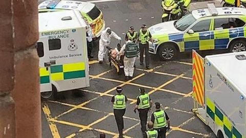 VIDEO Abatido un atacante en el centro de Glasgow tras acuchillar a tres persona