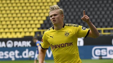 Haaland descarta salir del Borussia Dortmund