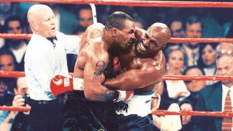 El día que Tyson perdió la cabeza ante Holyfield