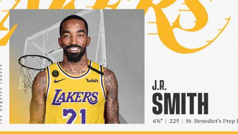 Lakers hacen oficial el fichaje de J.R. Smith,