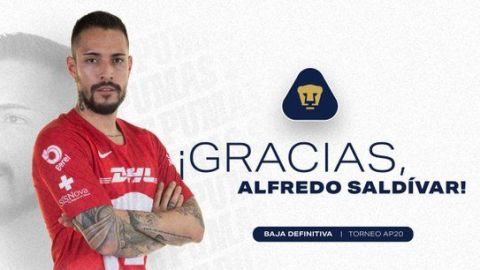 Alfredo Saldívar deja a Pumas después de 20 años