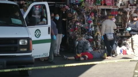 ⚠ VIDEO: Matan a hombre en la línea de San Ysidro